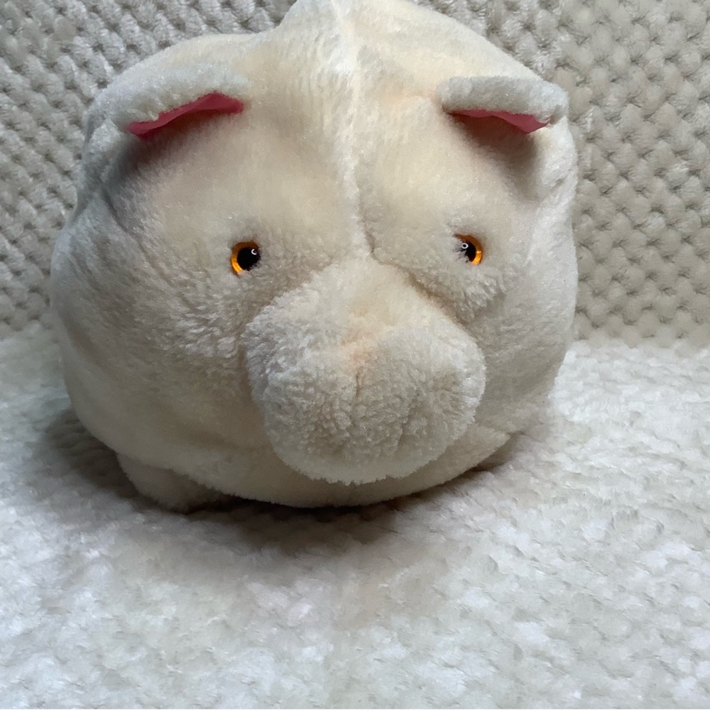 Vintage Pig Piggy Surprise Mom and 4 Babies Stuffed Animal Plush Toy Rare